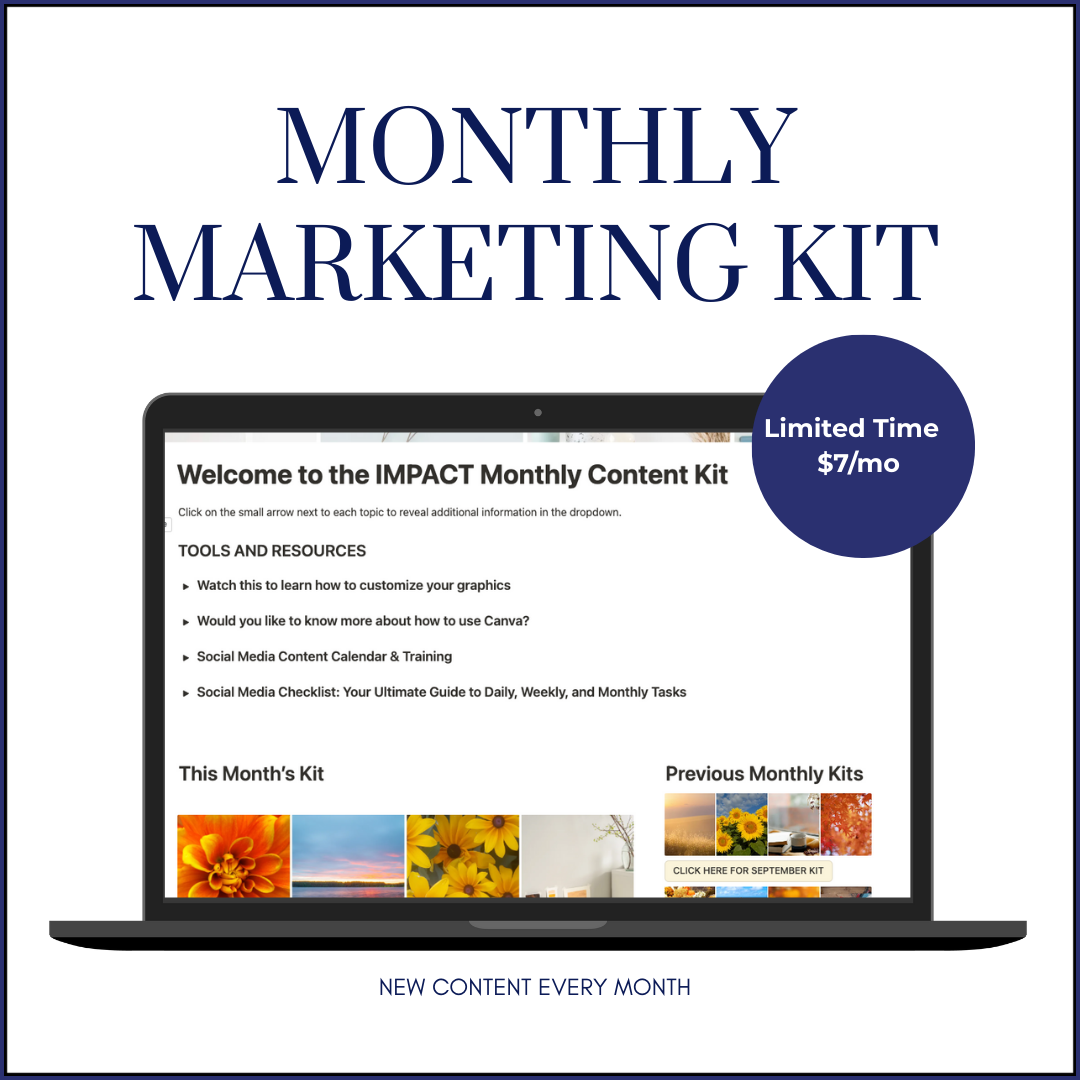 Monthly Marketing Kit